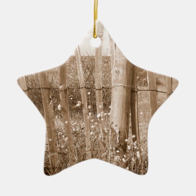 dune ceramic ornament (Front)