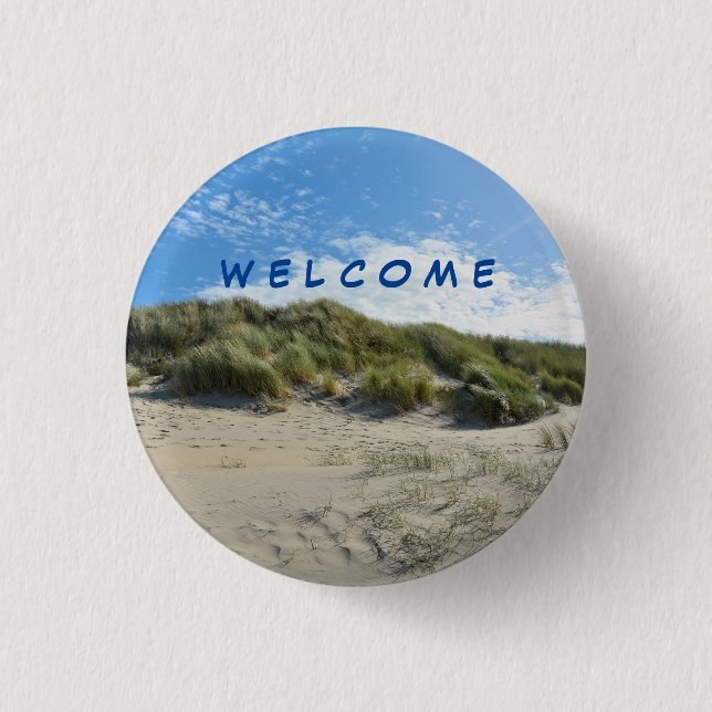 Dune Idyll    1 Inch Round Button (Front)
