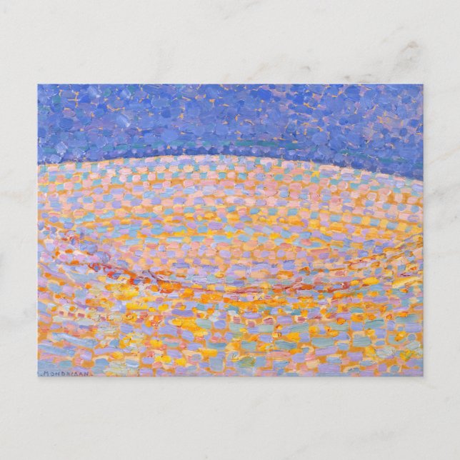 Dune III - Piet Mondrian Modern Art  Postcard (Front)