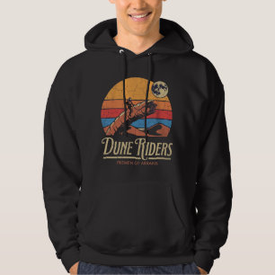 Dune Riders Retro Desert Planet Hoodie