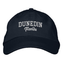 Dunedin Florida Embroidered Baseball Hat