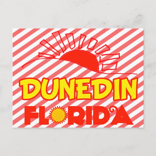 Dunedin, Florida Postcard (Front)