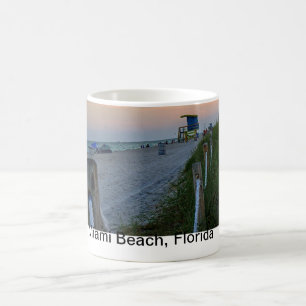 Dunes de Miami Beach de tasse de café
