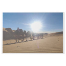 Dunes de sable doré du Sahara Minimaliste Mur du d