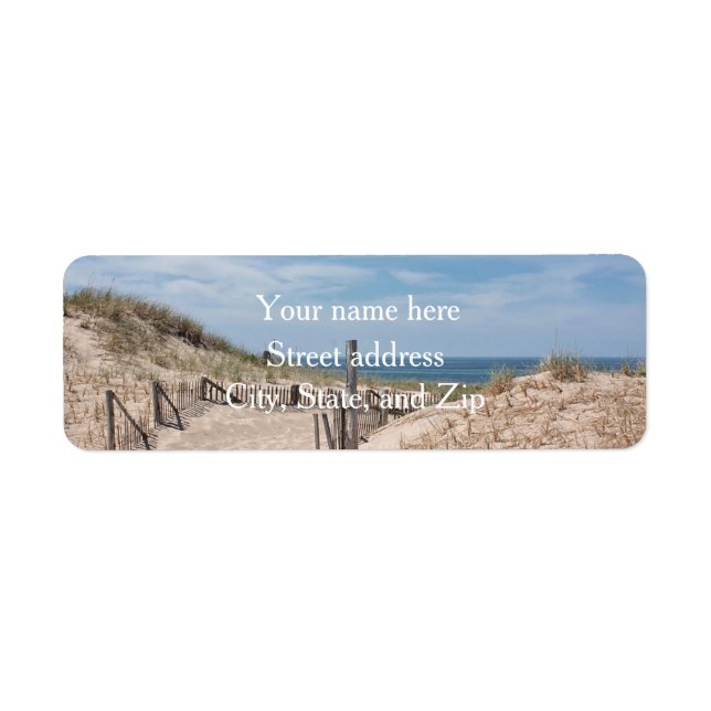 Dunes de sable et plage (Devant)