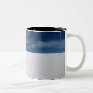 Dunes in White Sands National Monument Two-Tone Coffee Mug