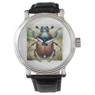 Dung Beetle 210824IREF201 - Watercolor Watch