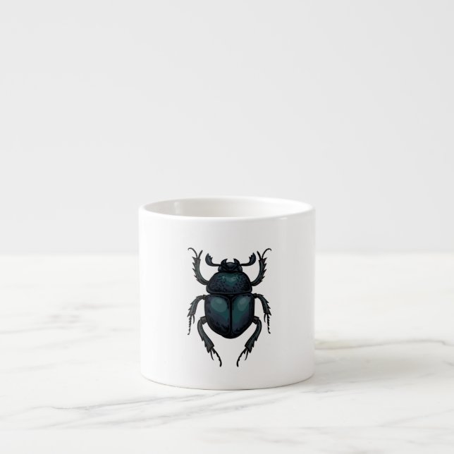 Dung beetle espresso cup (Front)