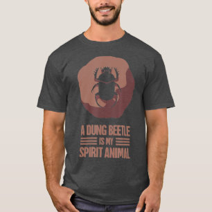 Dung Beetle  Insect Entomologist Gift - Beetle T-Shirt