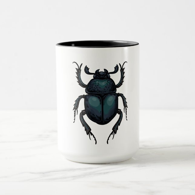 Dung beetle mug (Center)