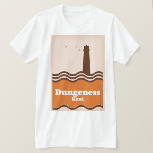 Dungeness Kent vintage style travel poster T-Shirt