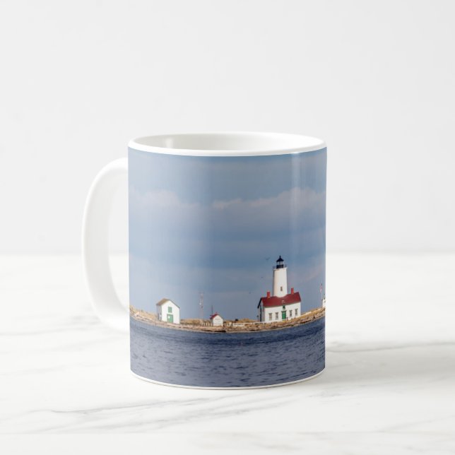 Dungeness Lighthouse Mug (Front Left)