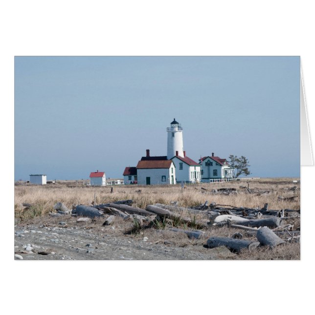 Dungeness Spit Lighthouse in Sequim, WA (Front Horizontal)