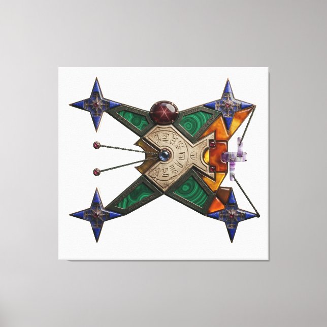 Dungeon Artifact Canvas Print (Front)