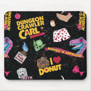 Dungeon Crawler Carl Collage Mouse Pad