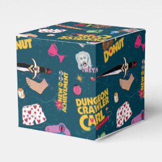 Dungeon Crawler Carl Wrapping Paper Blue Favor Box