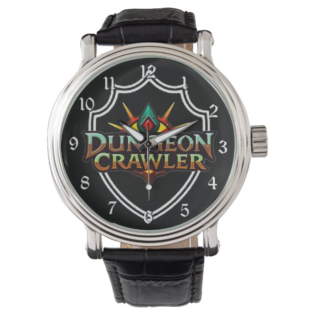 Dungeon Crawler Colour Logo Watch (Front)