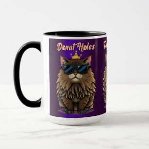 Dungeon Crawler Doughnut Holes Purple Mug