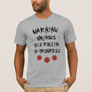 Dungeon & Dragons - Ominous Dice Rolling T-Shirt