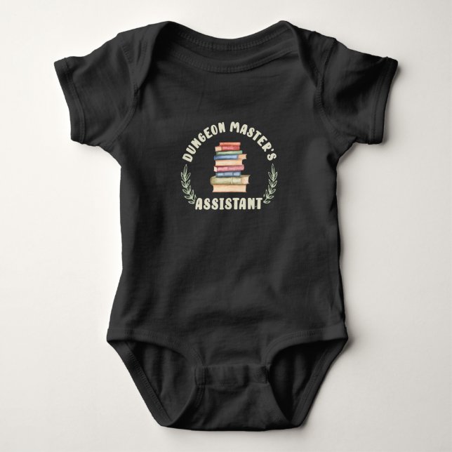 Dungeon Master's Assistant Baby Bodysuit (Front)