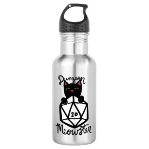 Dungeon Meowster 532 Ml Water Bottle
