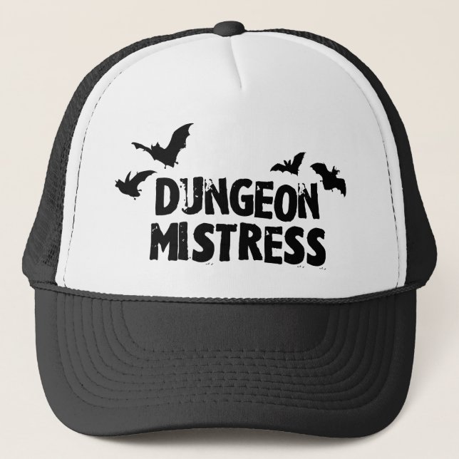 Dungeon Mistress Trucker Hat (Front)
