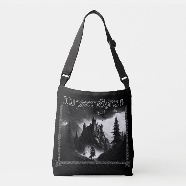 Dungeon Synth Crossbody Bag (Front)