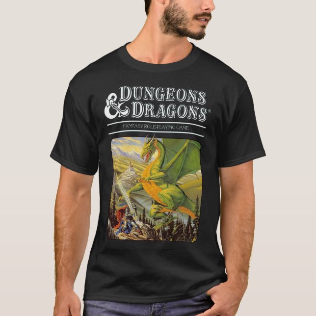 Dungeons &amp; Dragons Companion Set rules artwork T-Shirt (Front)