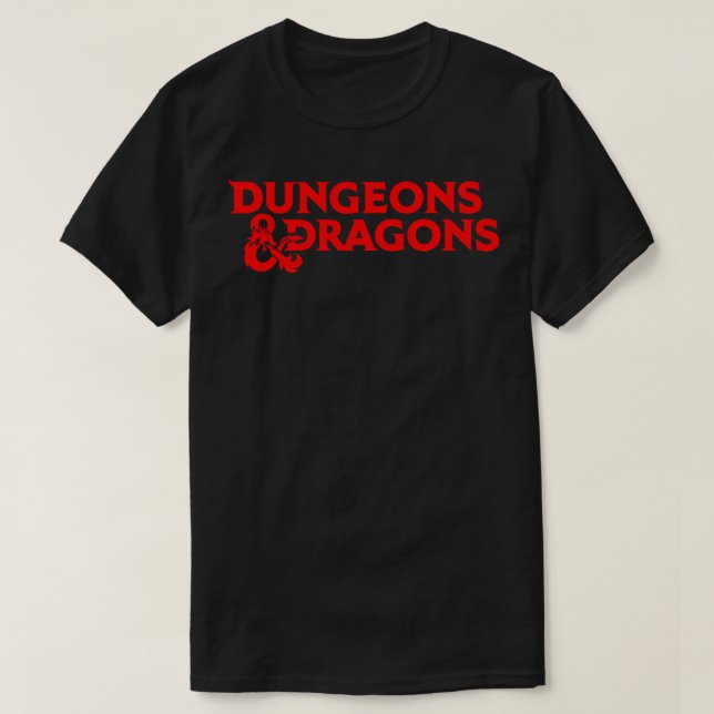 Dungeons &amp; Dragons Logo Classic T-Shirt  (Design Front)