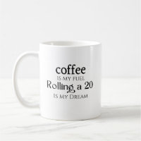 dungeons and dragon coffee dungeon master D&D nerd