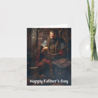 Dungeons and Dragons themed Father's Day Card