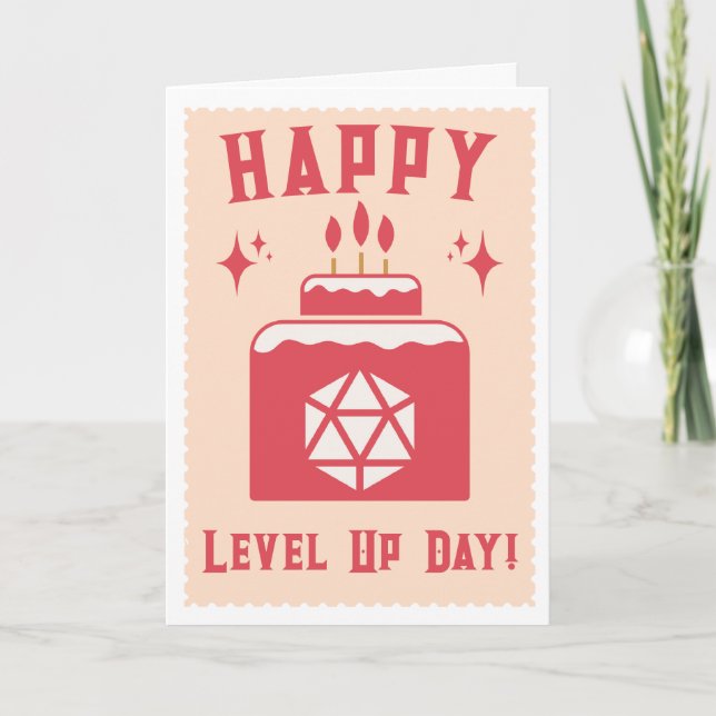 Dungeons & Dragons Birthday Card (Front)