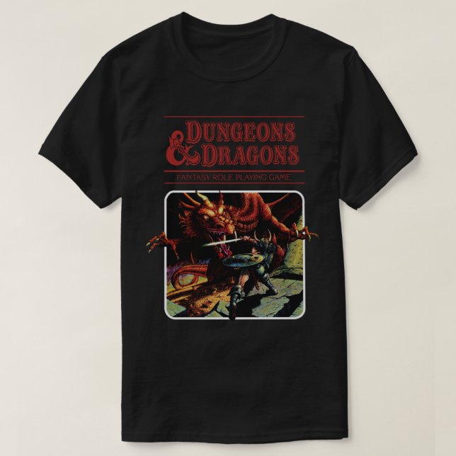 Dungeons & dragons Classic  T-Shirt (Design Front)