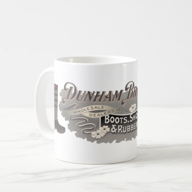 Dunham Bros. Bottes, chaussures et caoutchouc Mug (Devant gauche)