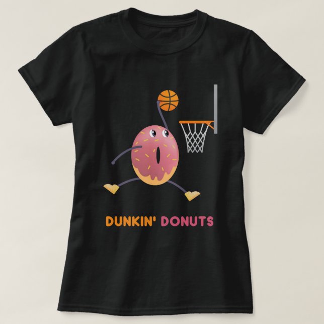 Dunkin' Doughnuts T-Shirt (Design Front)