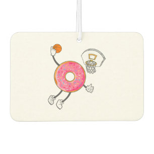 Dunking Doughnut Hole Food Champ Air Freshener