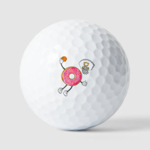 Dunking Doughnut Hole Food Champ Golf Balls
