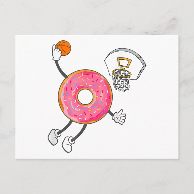 Dunking Doughnut Hole Food Champ Postcard (Front)
