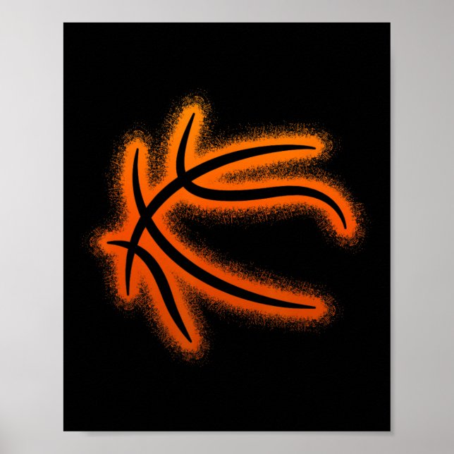 Dunking Sketll Player Men Sketll Boys  Poster (Front)