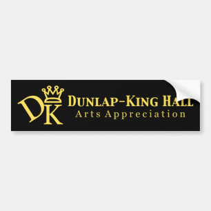 Dunlap King Hall V.2 Bumper Sticker