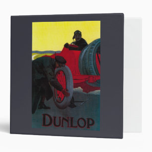 Dunlop Vintage PosterEurope Binder