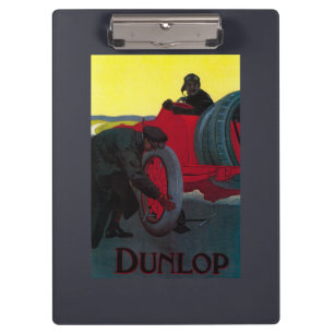 Dunlop Vintage PosterEurope Clipboard