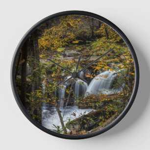 Dunloup Creek Falls   West Virginia Clock