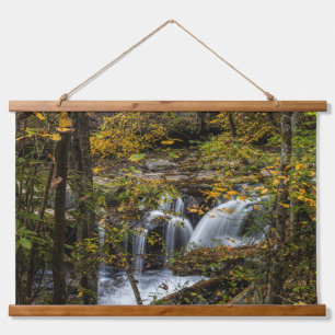 Dunloup Creek Falls   West Virginia Hanging Tapestry