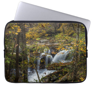Dunloup Creek Falls   West Virginia Laptop Sleeve