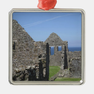 Dunluce Castle near Bushmills and Portrush, Metal Ornament