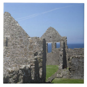 Dunluce Castle near Bushmills and Portrush, Tile