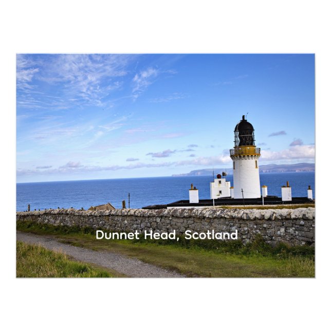 Dunnet Head, Scotland, Photo Print (Front)