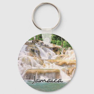 Dunn's River Falls Jamaica closeup Keychain