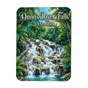 Dunn's River Falls Jamaica Magnet